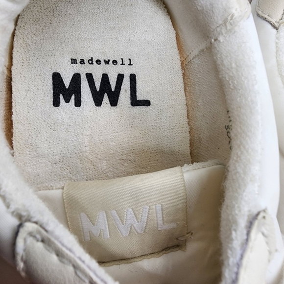 Madewell League Sneakers Washed Nubuck Retro Vintage Style Women's 6 M - Picture 8 of 16